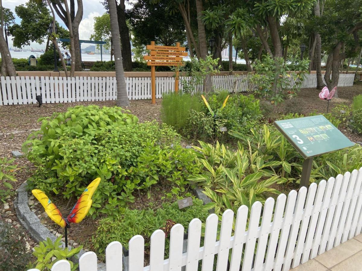 Hong Kong Gold Coast Hotel Екстер'єр фото Butterfly garden at the Children's Museum of Oak Park