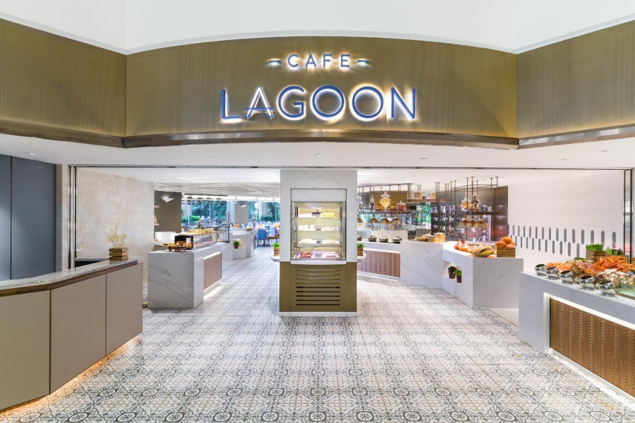 Hong Kong Gold Coast Hotel Екстер'єр фото Café Lagoon